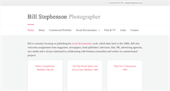 Desktop Screenshot of billstephenson.co.uk